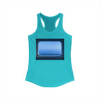 Women's Ideal Racerback Tank - Summer Ocean View