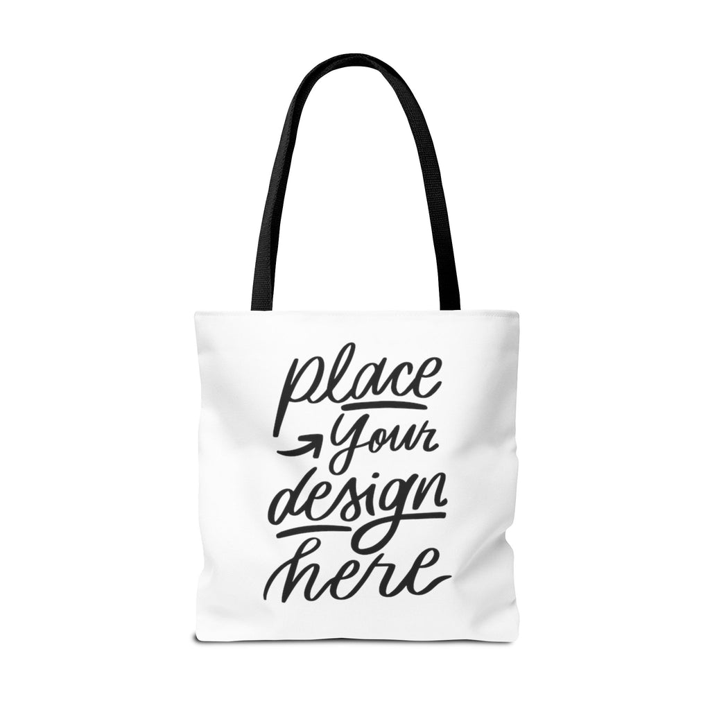 Custom Printed Tote Bag — Personalized All-Over-Print Canvas Shopper