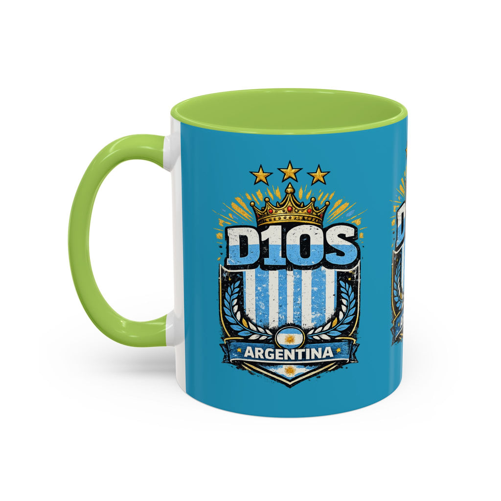 Coffee Mug — Bright Blue Accent Ceramic Mug (11/15oz)