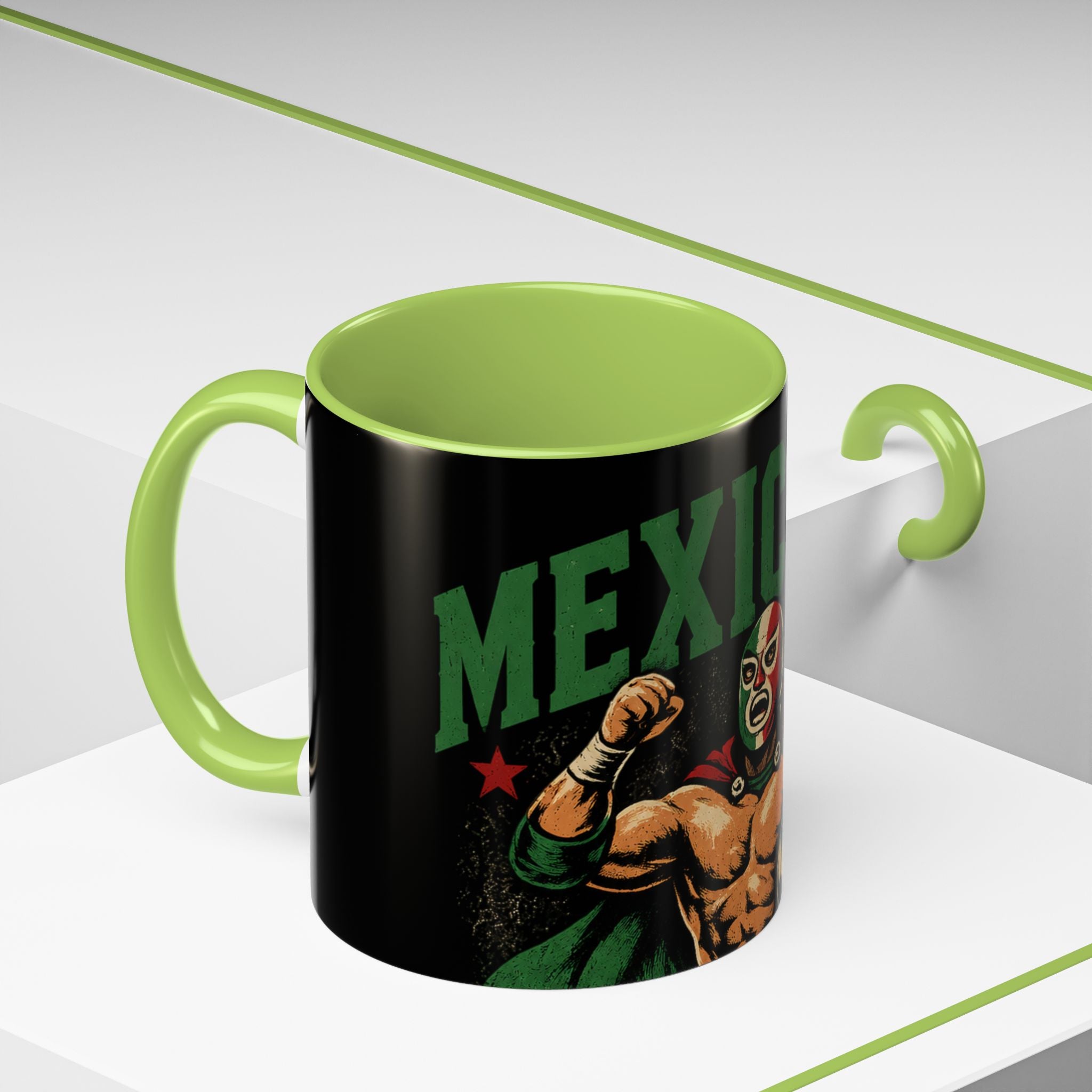 Mexico ’26 Luchador Soccer Coffee Mug