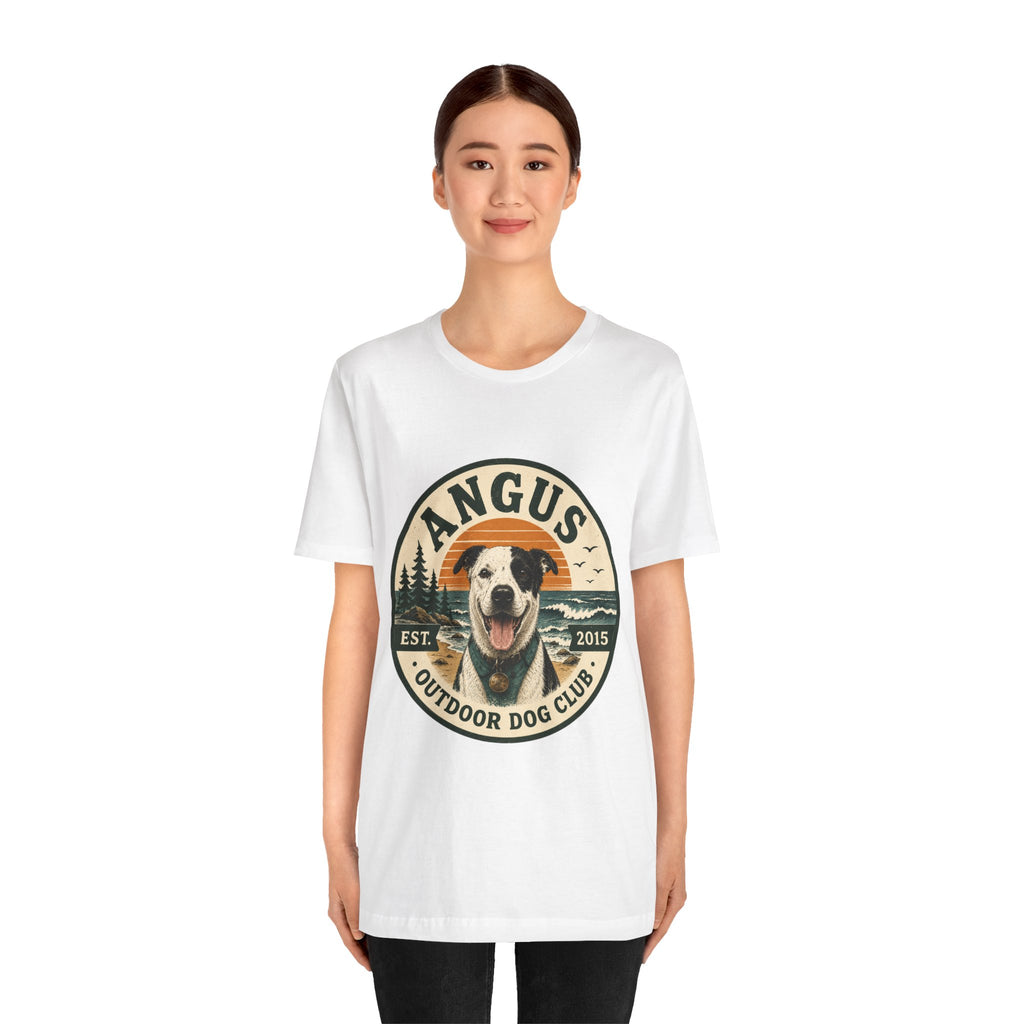 Angus Dog Photo Collage T-Shirt