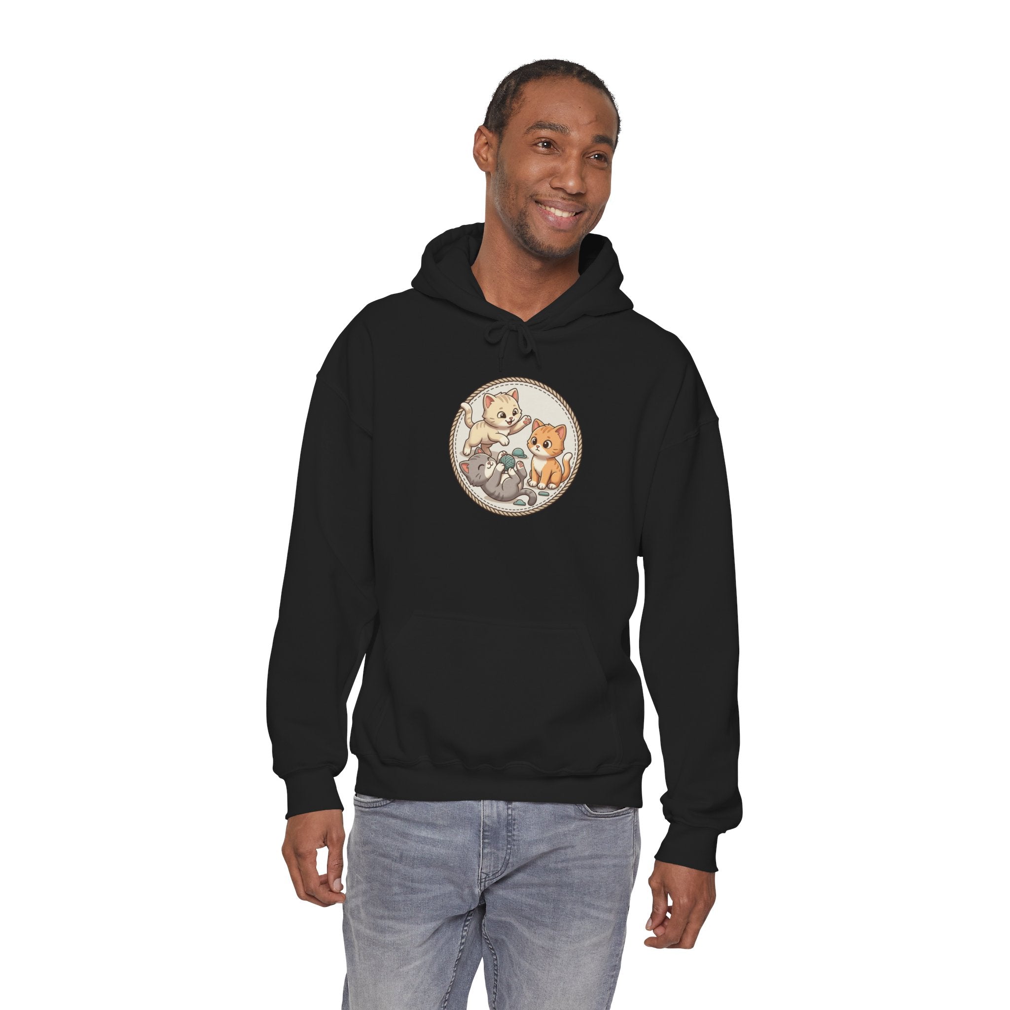 Cute Kittens Hoodie — Adorable Cat Trio