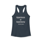 Graphic Tank — "Hyperfocus or Hyperhorny" Funny ADHD Humor Tank