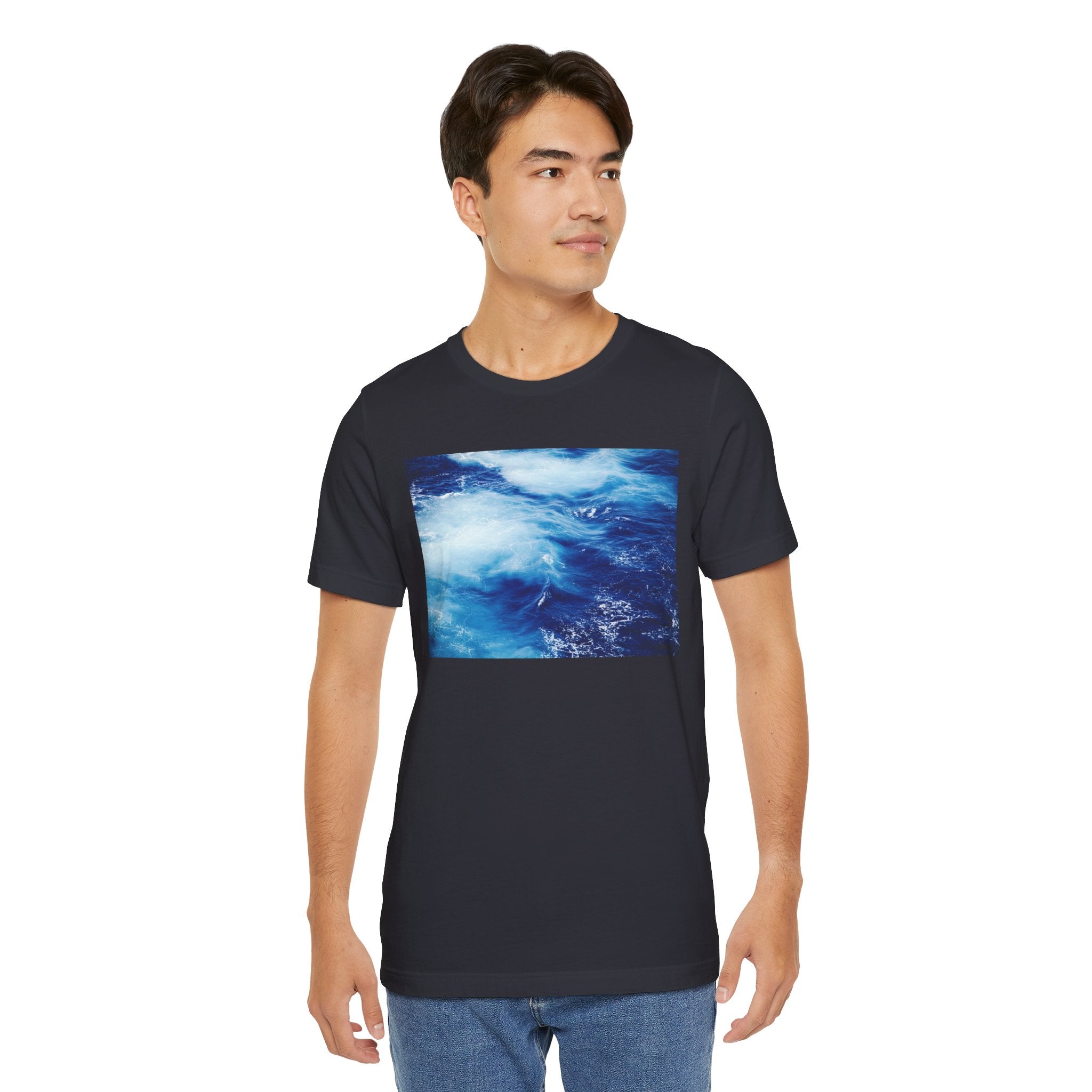Ocean Waves  Tee — Blue Water Photography T-Shirt