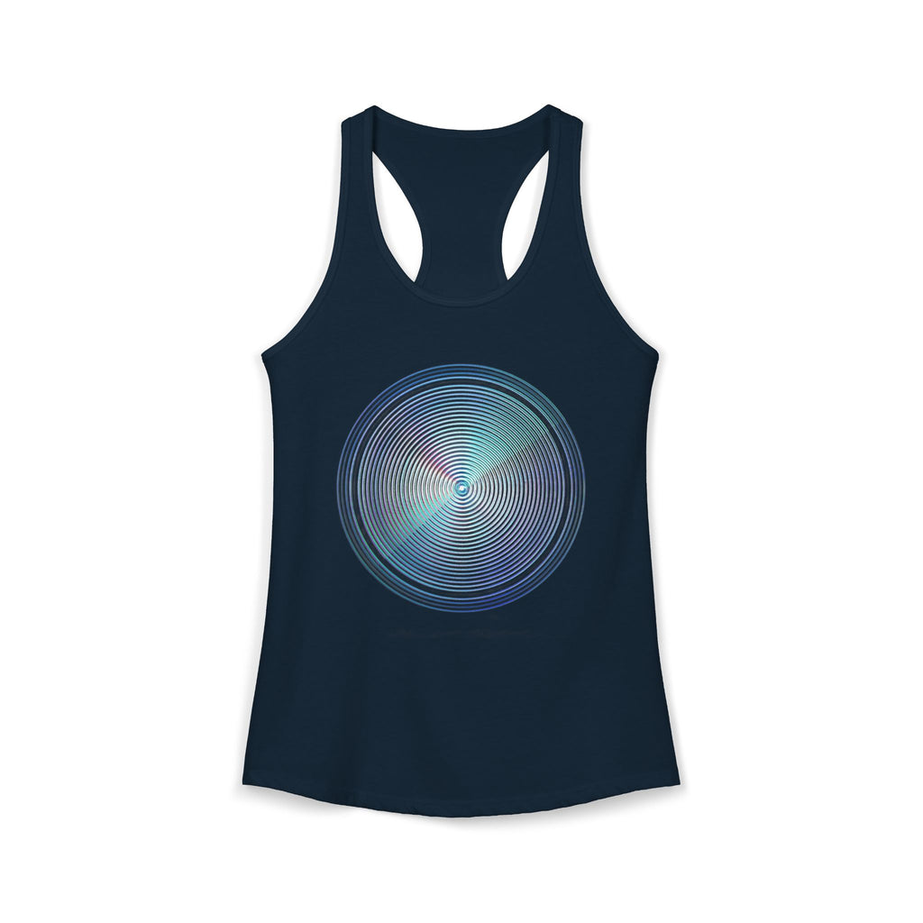 Women's Ideal Racerback Tank - Circle