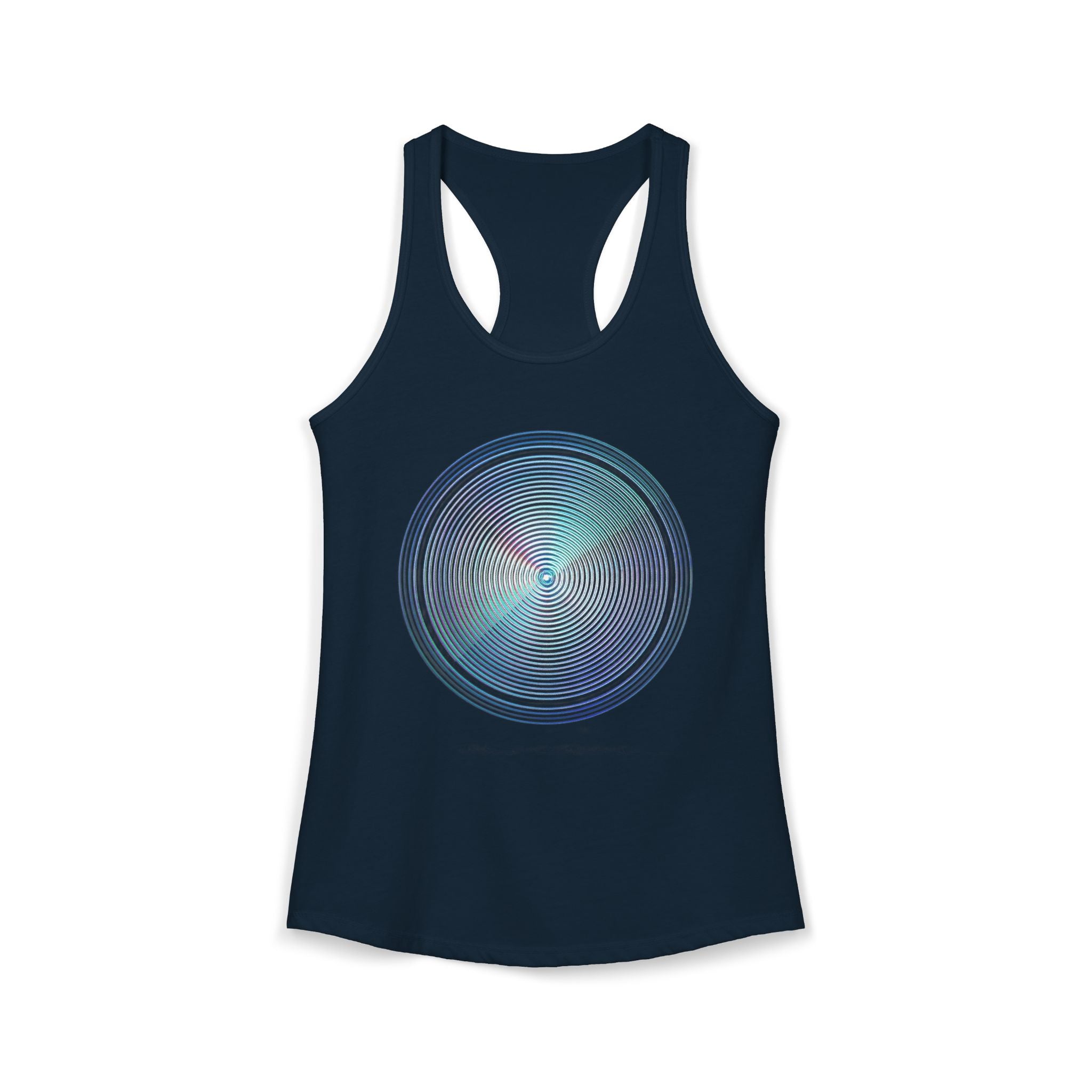 Women's Ideal Racerback Tank - Circle