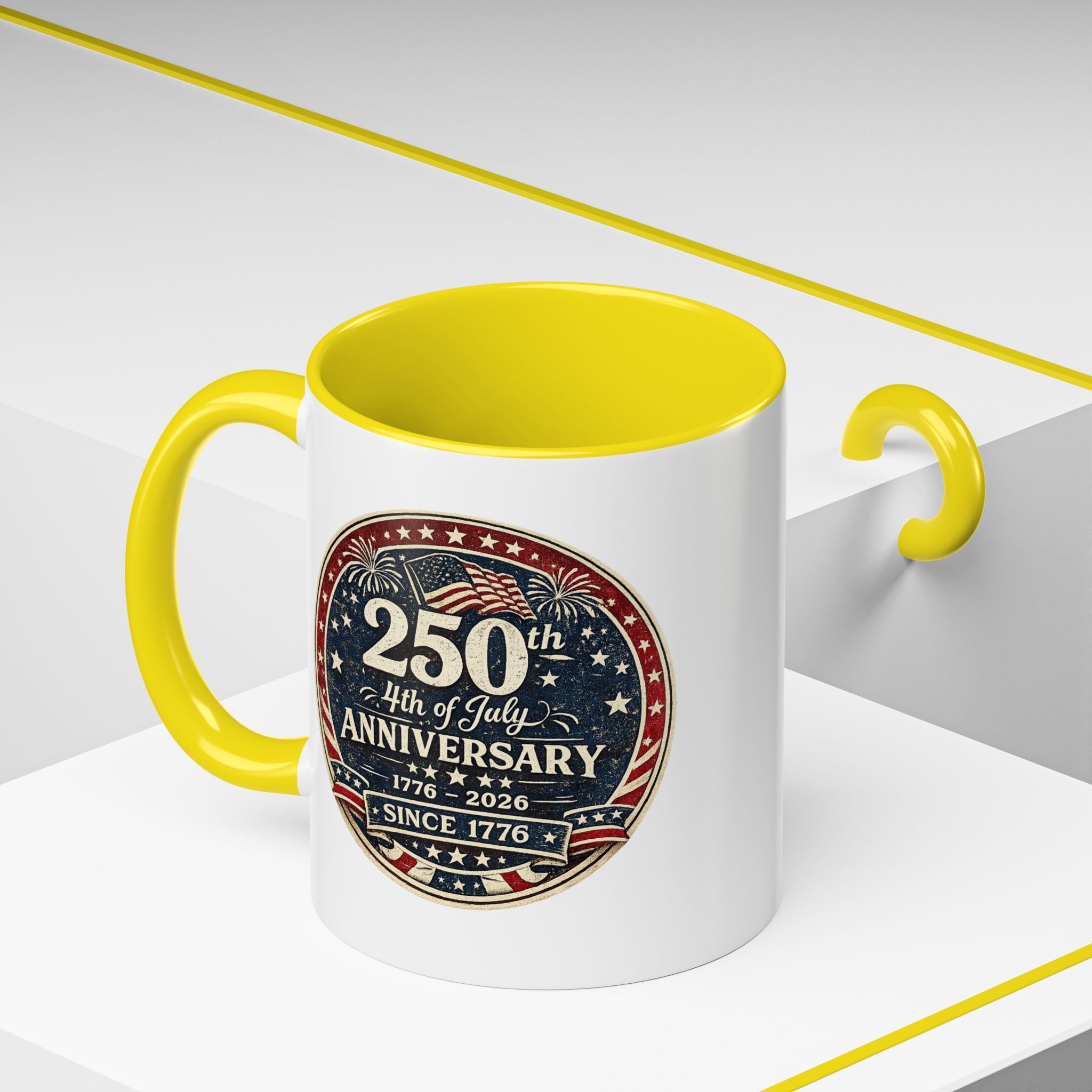250th 4th of July Anniversary Coffee Mug