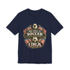 We Call It Soccer USA T-Shirt – Patriotic Eagle Soccer Tee