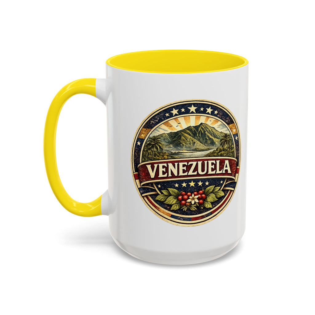 Venezuela Vintage Travel Accent Coffee Mug (11/15 oz)