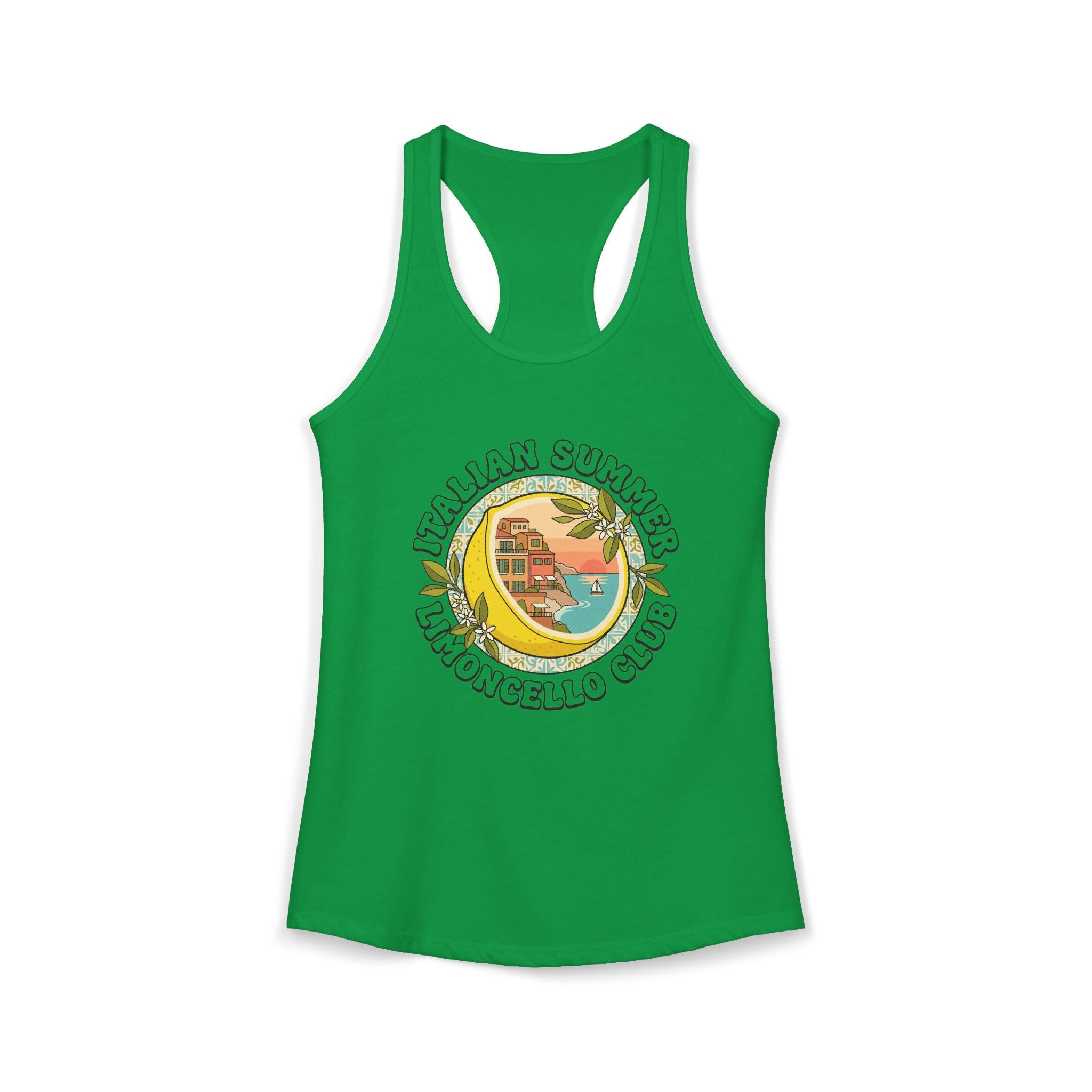 Women's Ideal Racerback Tank - Italian Summer