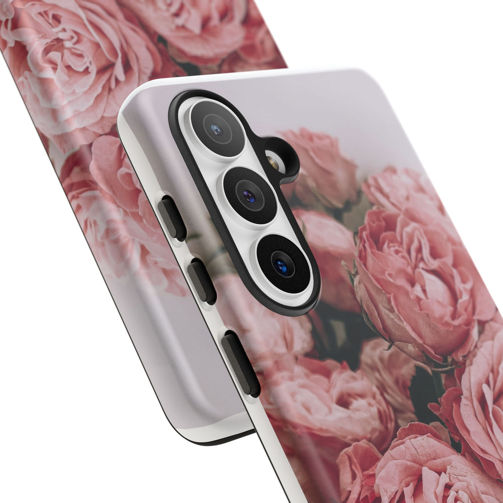 Tough Case — Pink Peonies Floral Phone Case