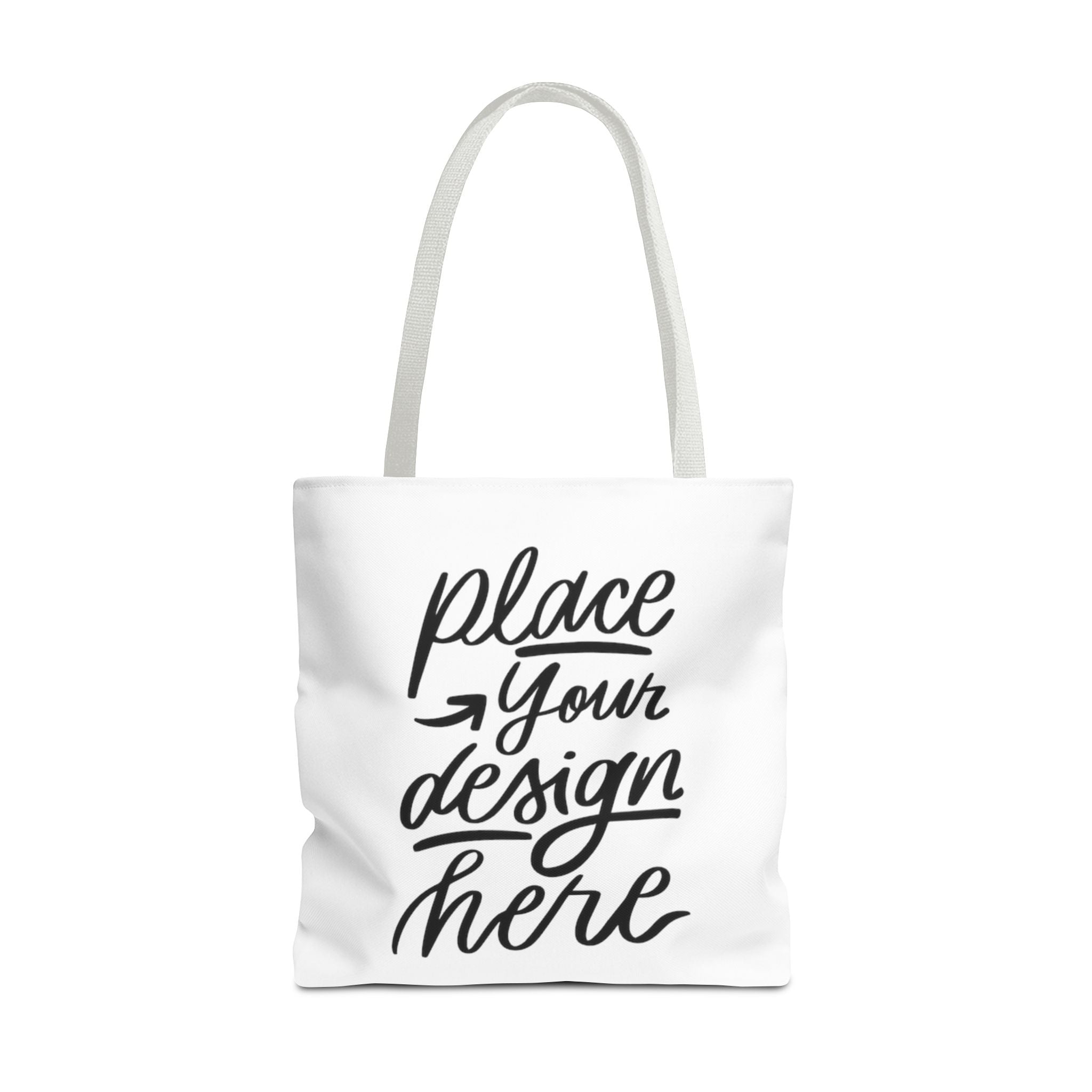 Custom Printed Tote Bag — Personalized All-Over-Print Canvas Shopper