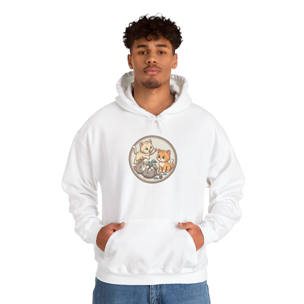 Cute Kittens Hoodie — Adorable Cat Trio