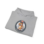 Patriotic Cat Hoodie — "Ready for the Stars" Graphic Pullover