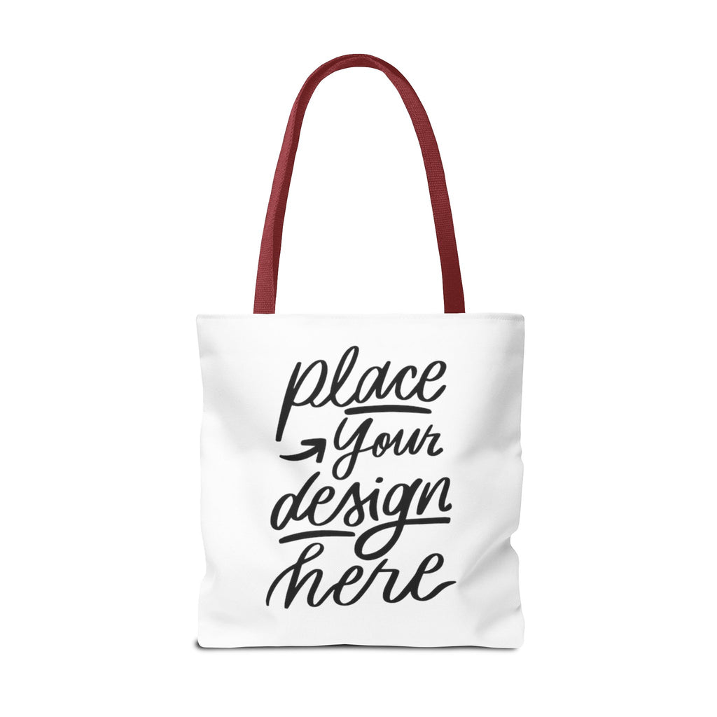 Custom Printed Tote Bag — Personalized All-Over-Print Canvas Shopper