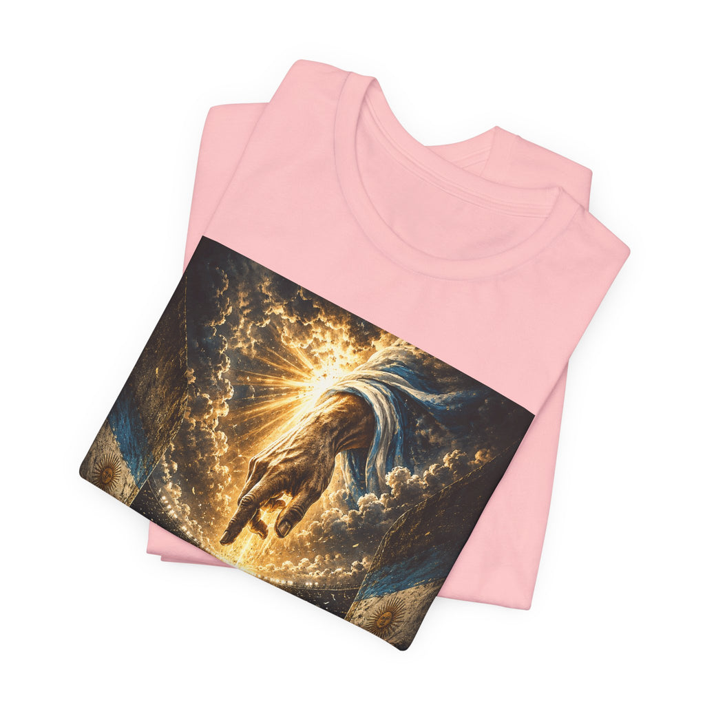 Soccer Faith T-Shirt — "La Selección de Dios" Graphic Tee