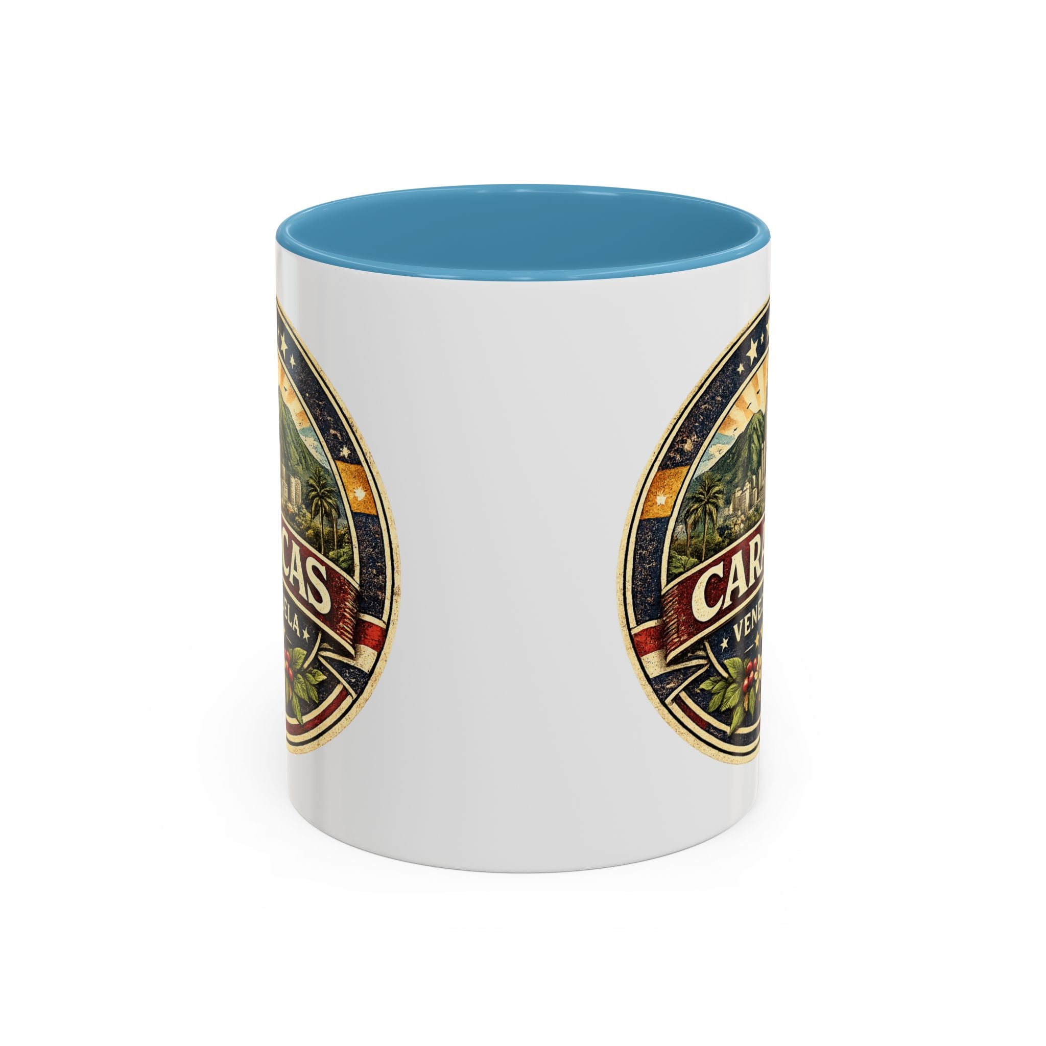 Caracas Venezuela Vintage Travel Accent Coffee Mug