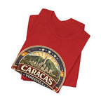 Caracas Venezuela Vintage Travel Tee — Retro City Badge T-Shirt