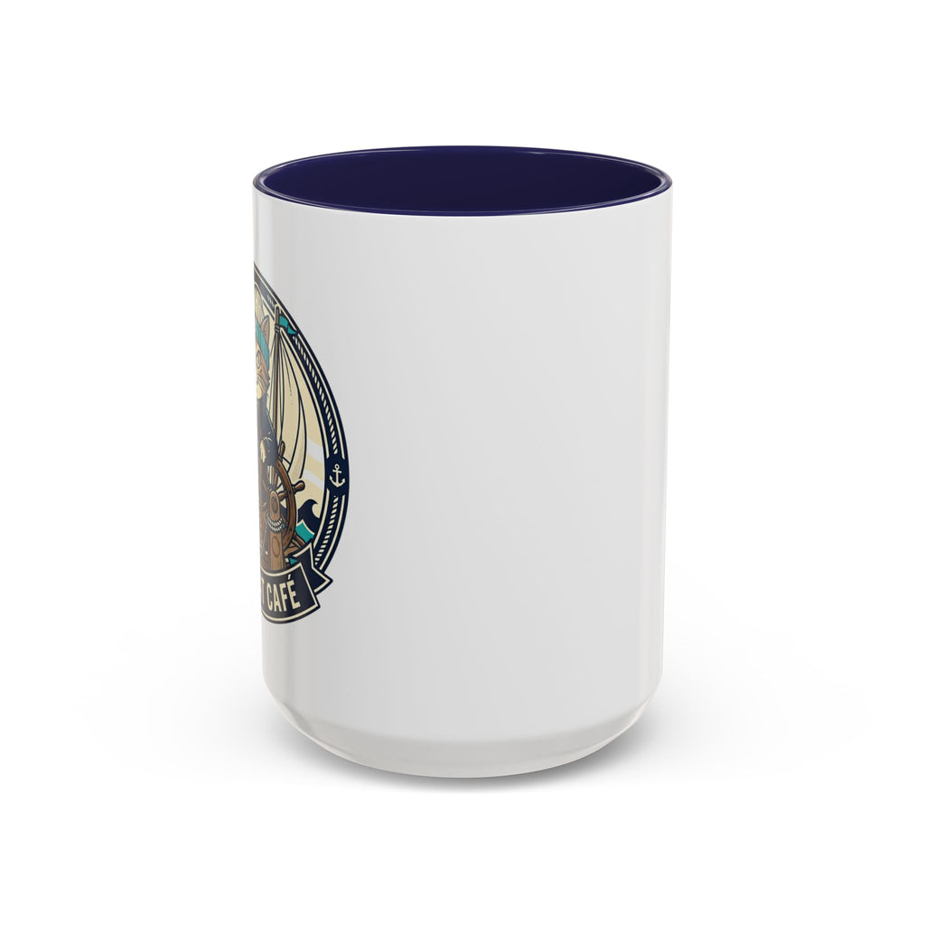 Nautical Sailboat Coffee Mug – Vintage Ocean Adventure Accent Mug