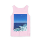 Ocean View Photo Tank Top — Coastal Beach Vibes Summer Tee