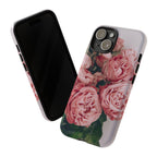 Tough Case — Pink Peonies Floral Phone Case