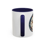 Space Camper Patch Coffee Mug — Retro Astronaut Camper 11/15oz Accent Mug