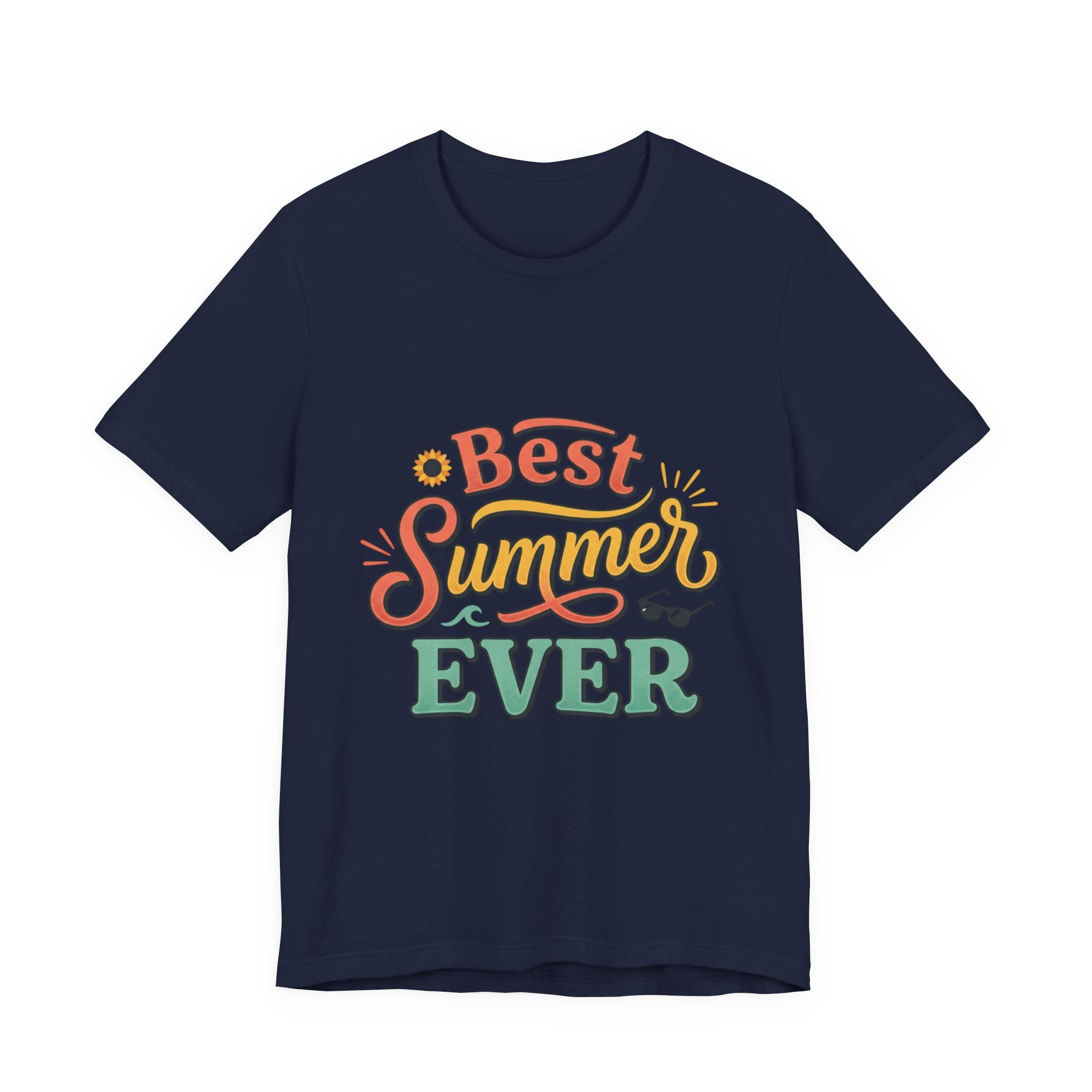 Best Summer Ever T-Shirt — Retro Colorful Vacation Tee