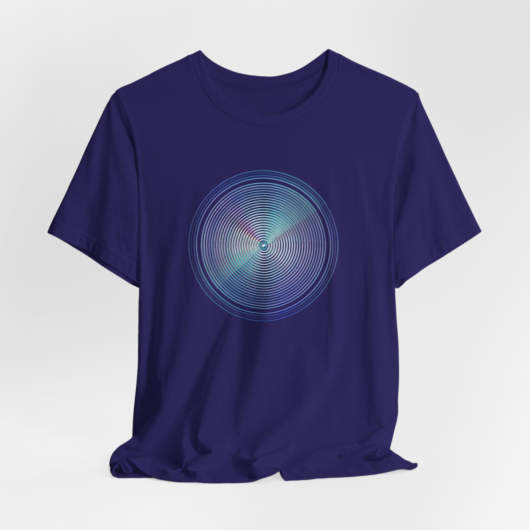 Hypnotic Holo Spiral T‑Shirt