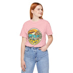 Amalfi Coast Vintage Travel Tee — Scenic Lemon & Vespa Graphic