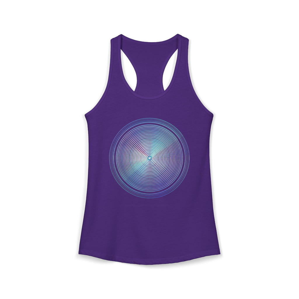 Women's Ideal Racerback Tank - Circle
