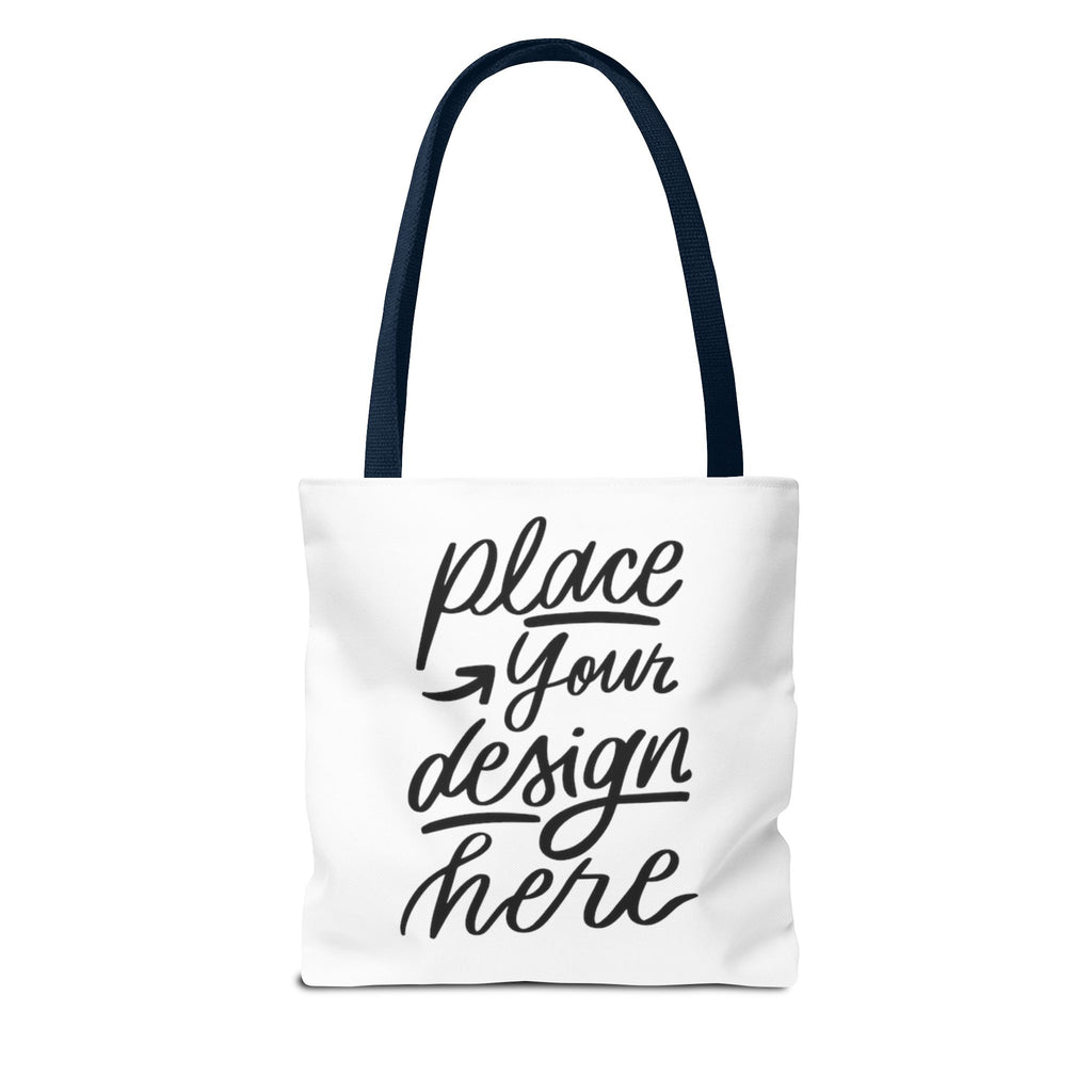 Custom Printed Tote Bag — Personalized All-Over-Print Canvas Shopper