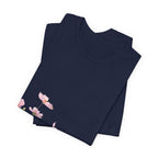 Floral Meadow Tee – Pink Wildflower Field Graphic T-Shirt