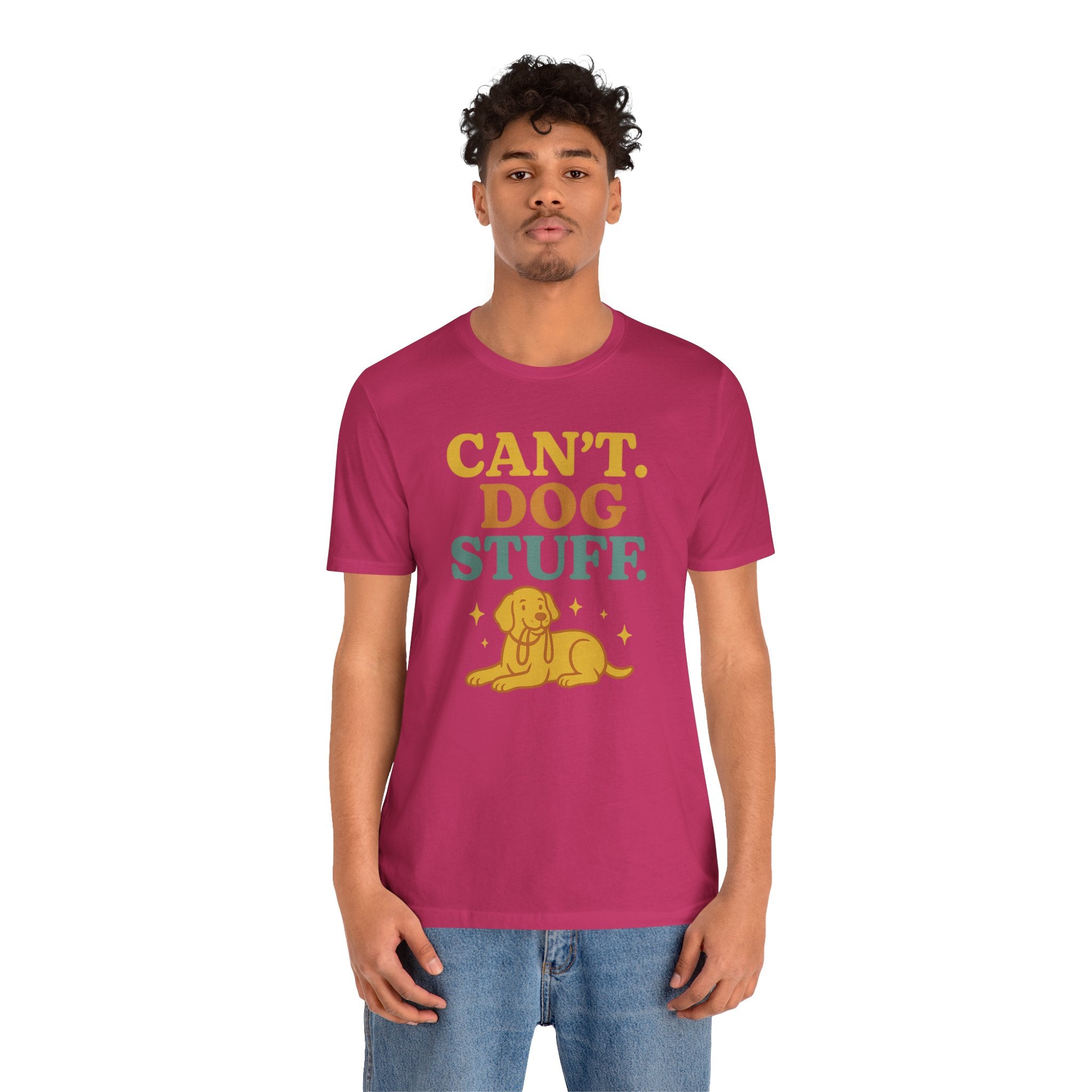 "Can’t. Dog Stuff." – Dog Lover Priorities Tee