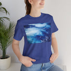 Ocean Waves  Tee — Blue Water Photography T-Shirt