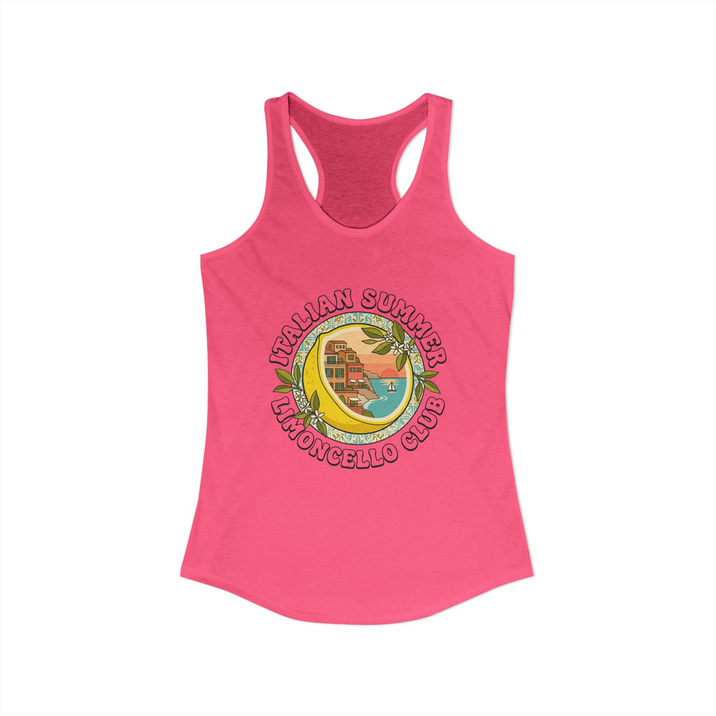 Women's Ideal Racerback Tank - Italian Summer