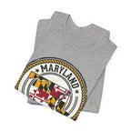 Maryland State Seal T-Shirt – The Free State Flag Emblem Tee