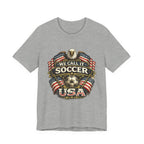 We Call It Soccer USA T-Shirt – Patriotic Eagle Soccer Tee