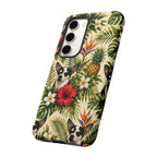 Tropical chihuahua Phone Case — Floral Pineapple Protective Tough Case