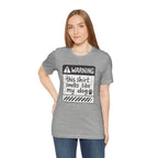 T-Shirt — "Warning: This Shirt Smells Like My Dog" Funny Dog Lover Tee