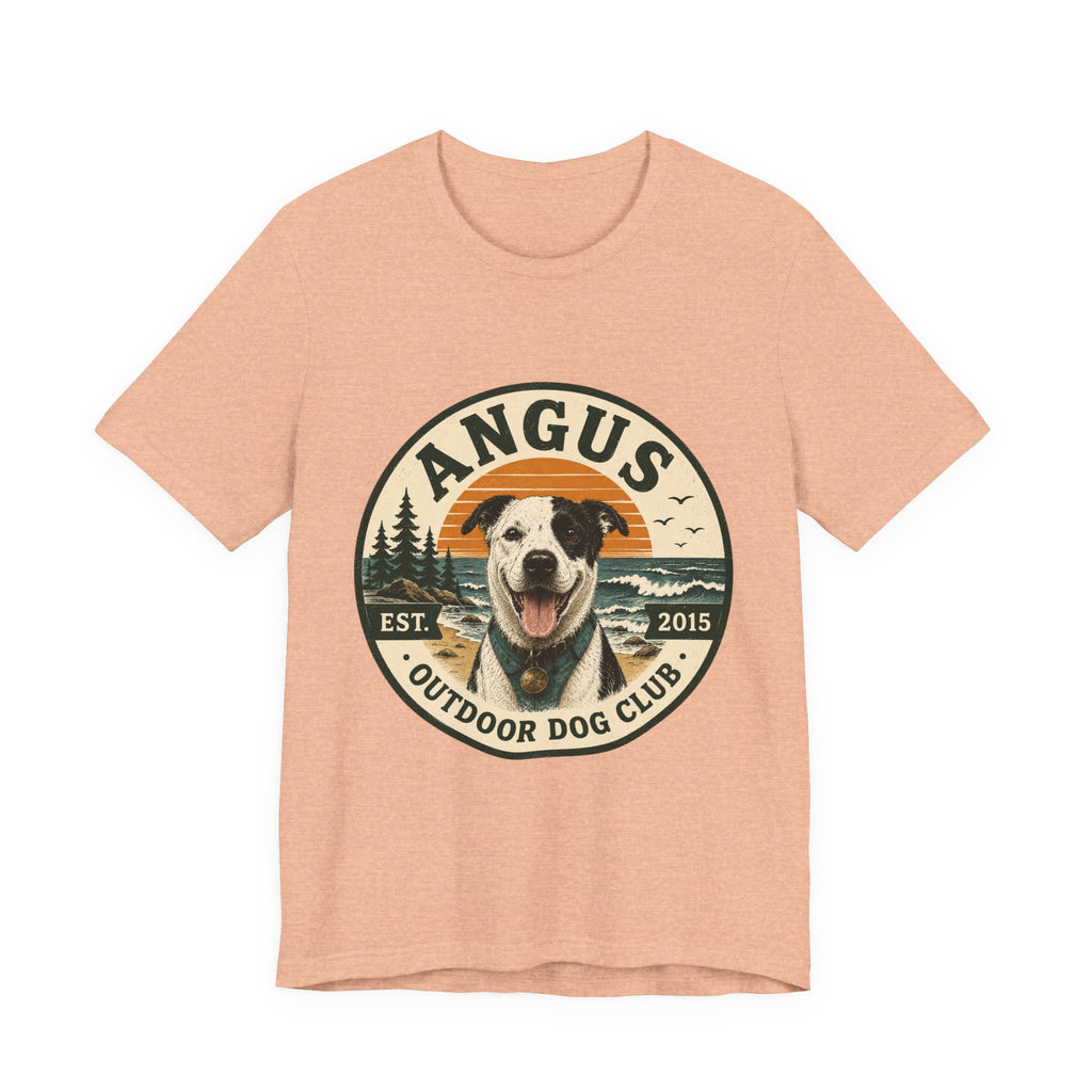 Angus Dog Photo Collage T-Shirt