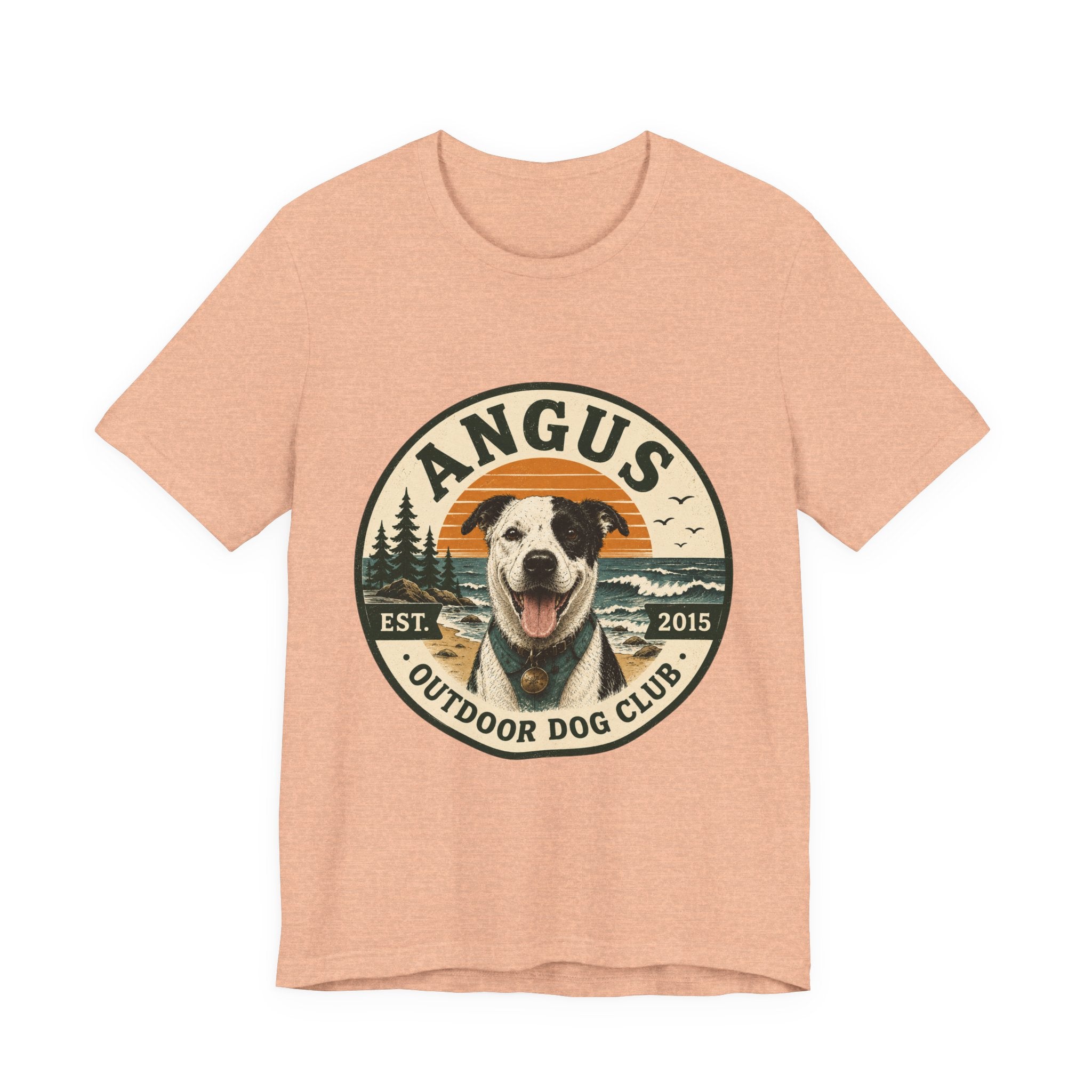 Angus Dog Photo Collage T-Shirt