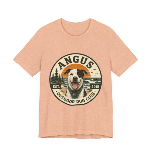 Angus Dog Photo Collage T-Shirt
