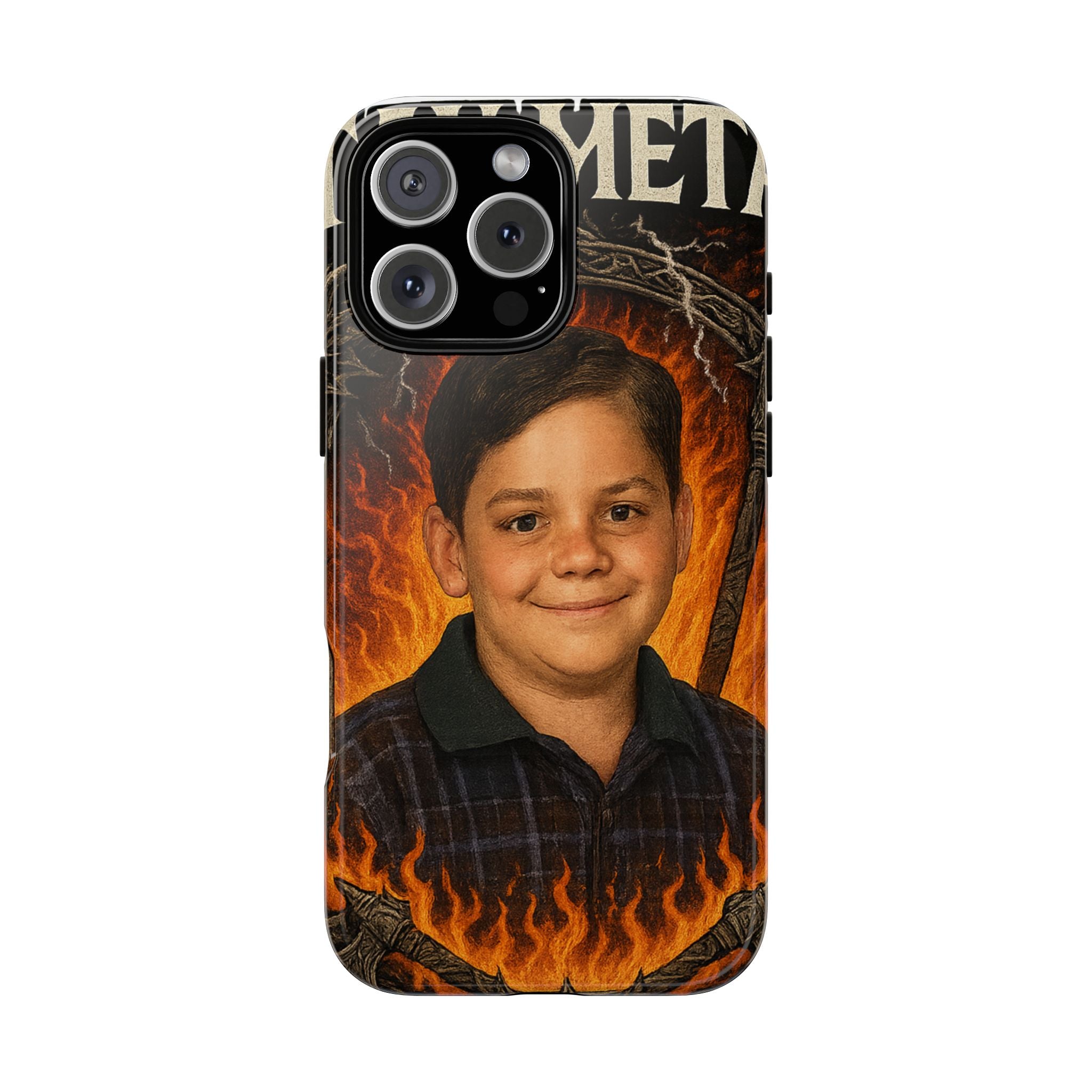 Metalhead Phone Case, Tough Cases for Music Lovers, Personalize with Unique Art, Gift for Metal Fans, Rock Lover's Accessory