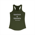 Graphic Tank — "Hyperfocus or Hyperhorny" Funny ADHD Humor Tank