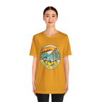 Amalfi Coast Vintage Travel Tee — Scenic Lemon & Vespa Graphic