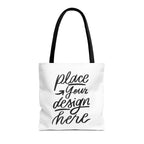 Custom Printed Tote Bag — Personalized All-Over-Print Canvas Shopper