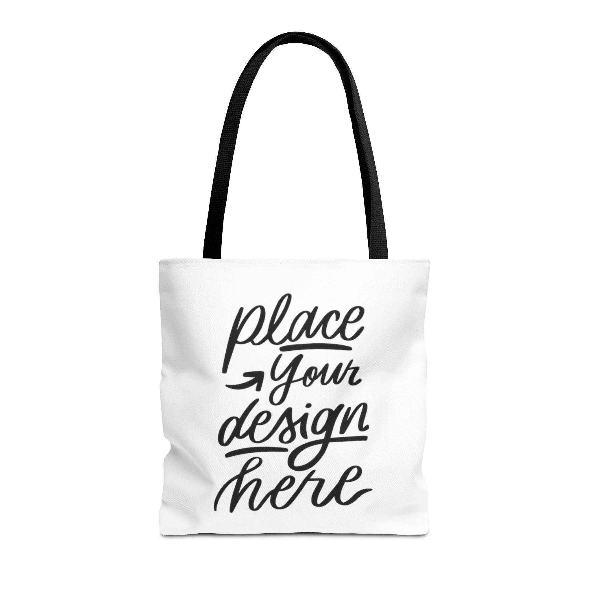 Custom Printed Tote Bag — Personalized All-Over-Print Canvas Shopper