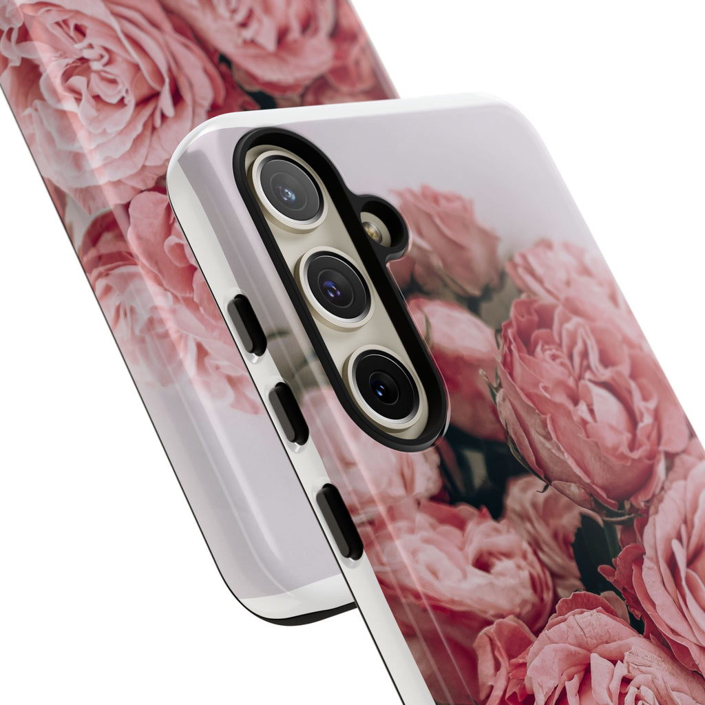 Tough Case — Pink Peonies Floral Phone Case