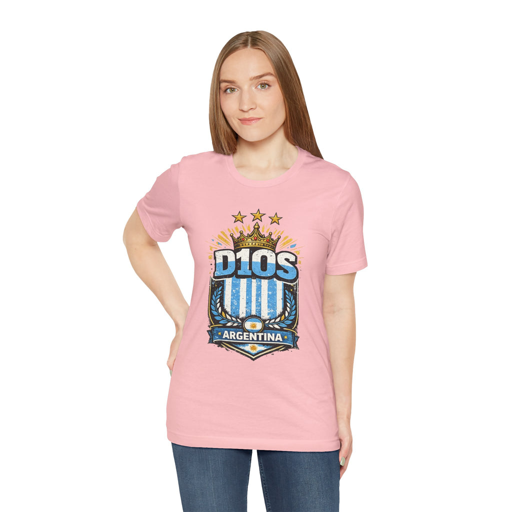D10S Argentina Tee — Football Fan Shirt