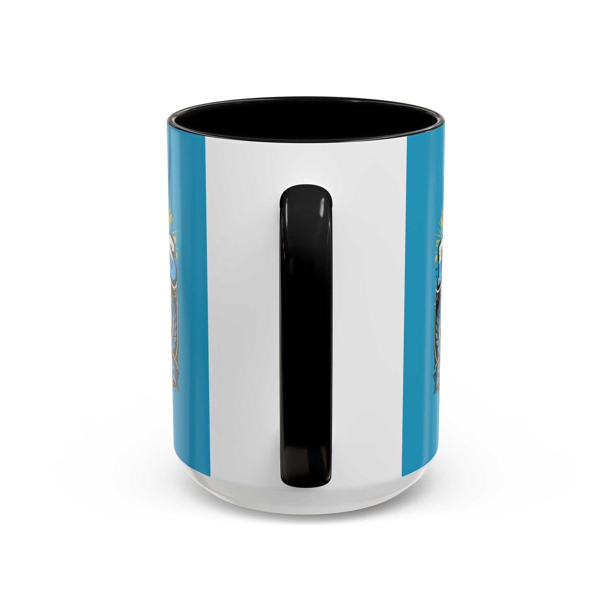 Coffee Mug — Bright Blue Accent Ceramic Mug (11/15oz)